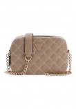GUESS GIULLY II CAMERA BAG ΤΣΑΝΤΑ ΓΥΝΑΙΚΕΙΑ MOCHA