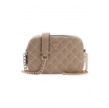 GUESS GIULLY II CAMERA BAG ΤΣΑΝΤΑ ΓΥΝΑΙΚΕΙΑ MOCHA