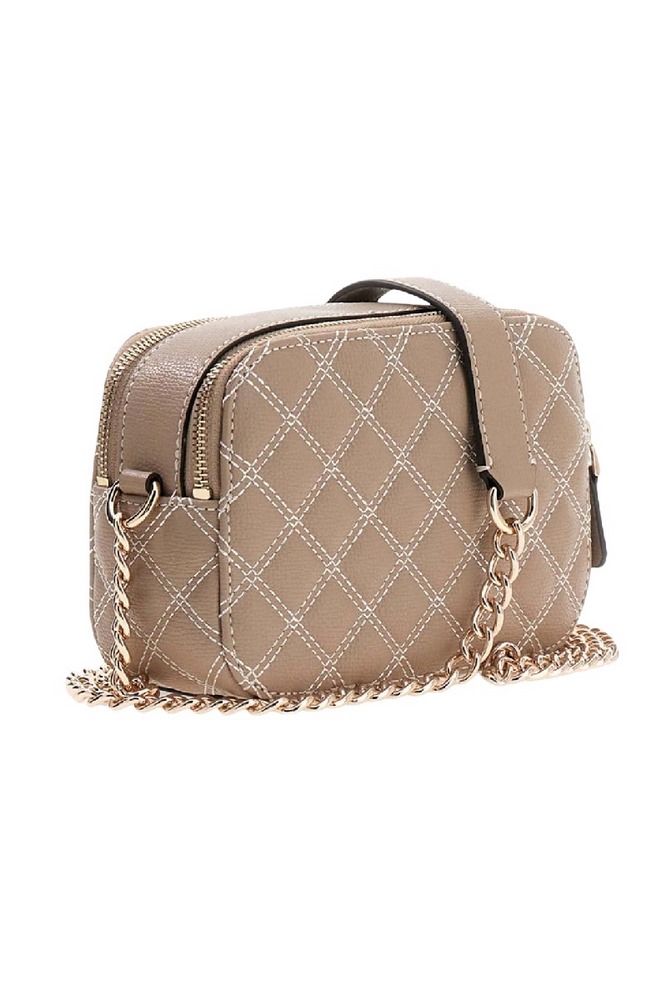GUESS GIULLY II CAMERA BAG ΤΣΑΝΤΑ ΓΥΝΑΙΚΕΙΑ MOCHA