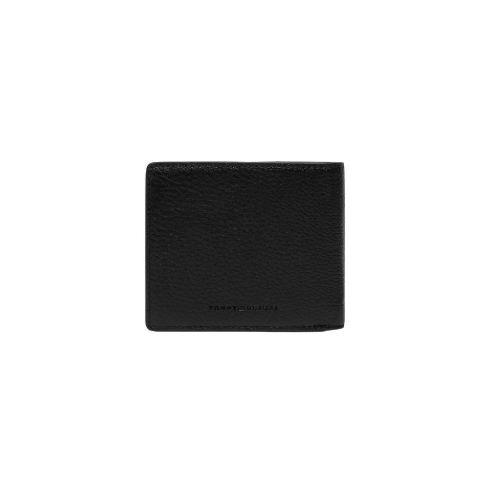 TOMMY HILFIGER CENTRAL CC FLAP AND COIN ΠΟΡΤΟΦΟΛΙ ΑΝΔΡΙΚΟ BLACK
