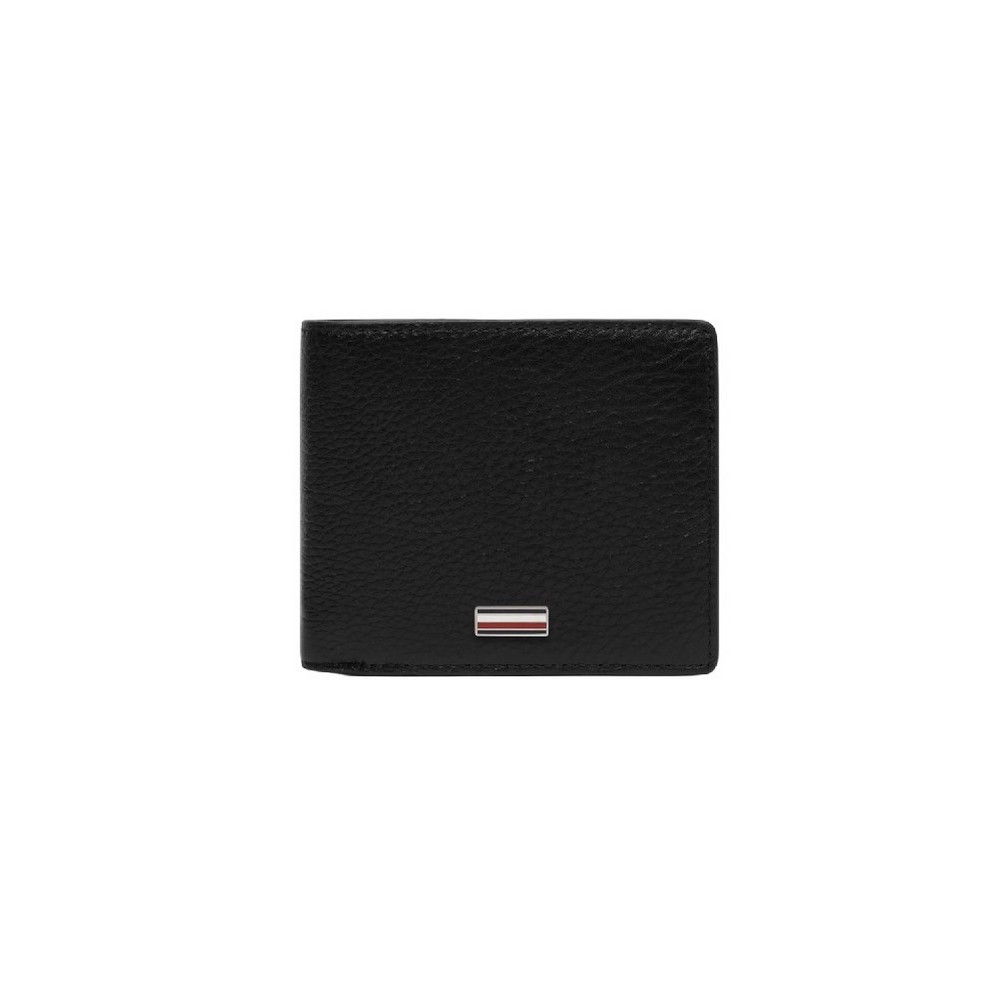 TOMMY HILFIGER CENTRAL CC FLAP AND COIN ΠΟΡΤΟΦΟΛΙ ΑΝΔΡΙΚΟ BLACK