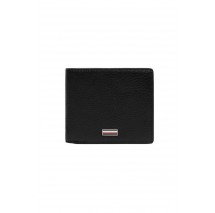 TOMMY HILFIGER CENTRAL CC FLAP AND COIN ΠΟΡΤΟΦΟΛΙ ΑΝΔΡΙΚΟ BLACK