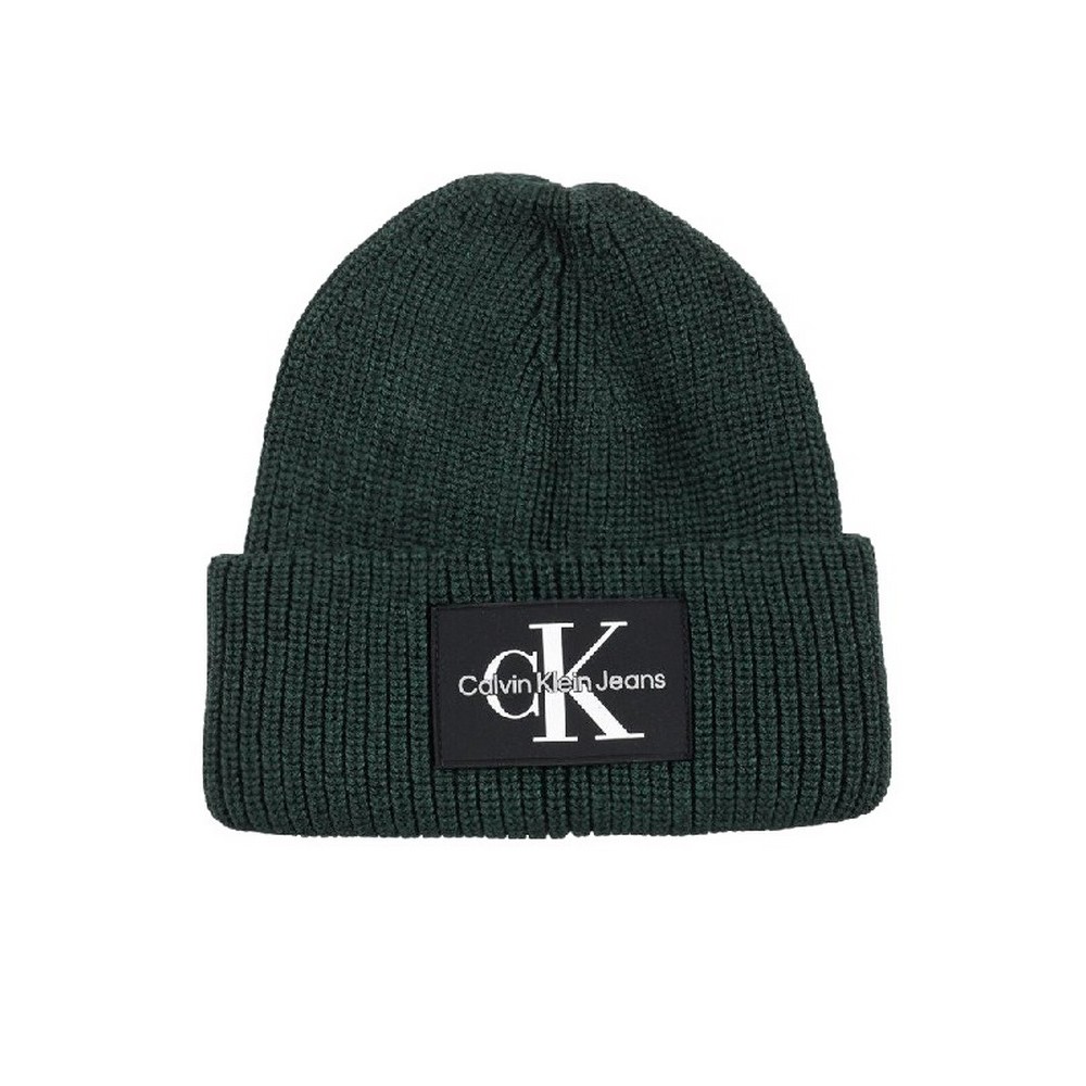 CALVIN KLEIN JEANS BEANIE WL ΣΚΟΥΦΟΣ ΑΝΔΡΙΚΟΣ GREEN