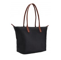 TOMMY HILFIGER POPETTE TOTE ΤΣΑΝΤΑ ΓΥΝΑΙΚΕΙΑ BLACK