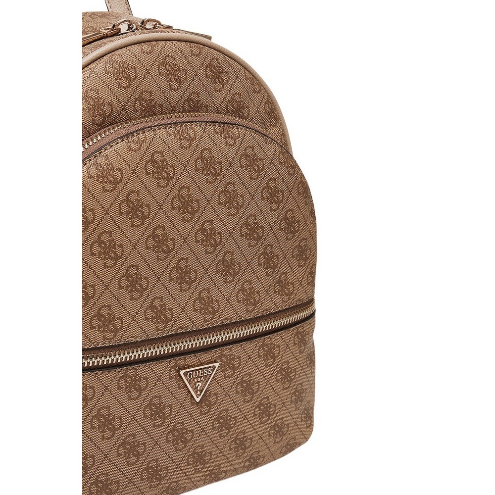 GUESS MANHATTAN II LARGE BACKPACK ΤΣΑΝΤΑ ΓΥΝΑΙΚΕΙΑ LATTE