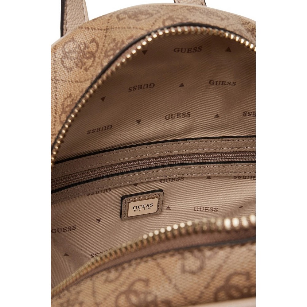 GUESS MANHATTAN II LARGE BACKPACK ΤΣΑΝΤΑ ΓΥΝΑΙΚΕΙΑ LATTE