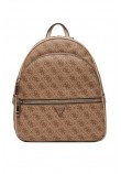 GUESS MANHATTAN II LARGE BACKPACK ΤΣΑΝΤΑ ΓΥΝΑΙΚΕΙΑ LATTE