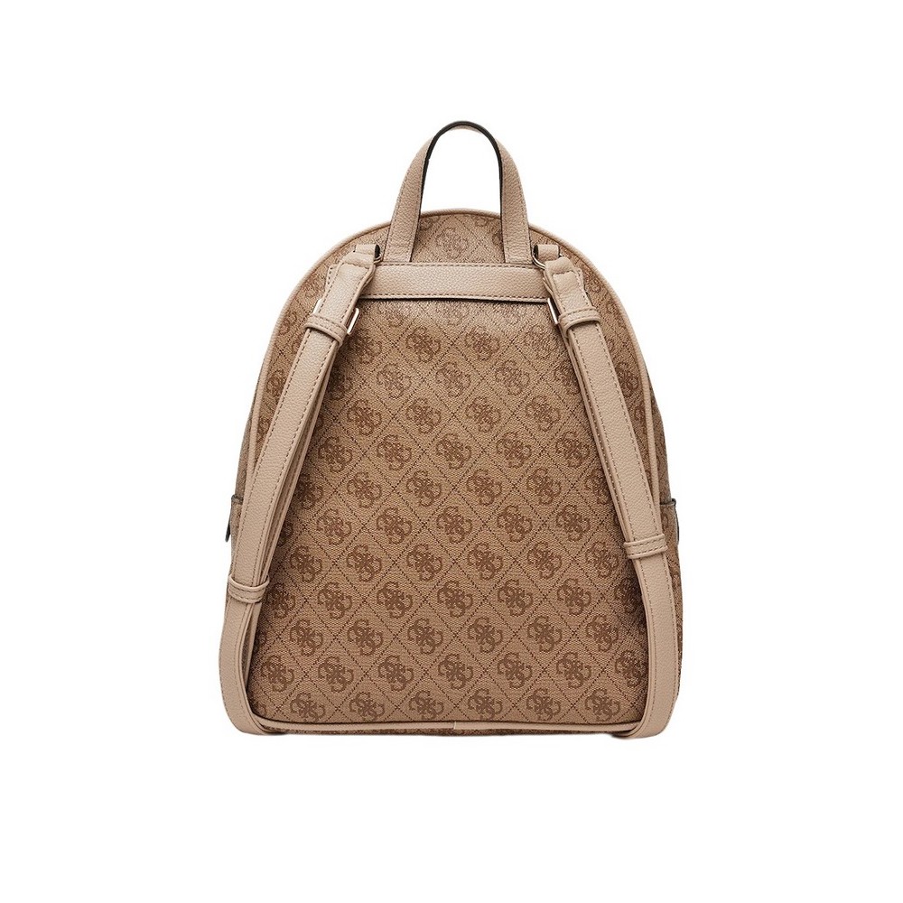GUESS MANHATTAN II LARGE BACKPACK ΤΣΑΝΤΑ ΓΥΝΑΙΚΕΙΑ LATTE