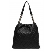 TOMMY HILFIGER FEMININE TOTE ΤΣΑΝΤΑ ΓΥΝΑΙΚΕΙΑ BLACK