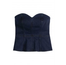 LEVIS SWEETHEART BUSTIER FLAT FINISH ΤΟΠ ΓΥΝΑΙΚΕΙΟ DARK INDIGO