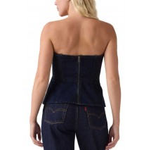 LEVIS SWEETHEART BUSTIER FLAT FINISH ΤΟΠ ΓΥΝΑΙΚΕΙΟ DARK INDIGO