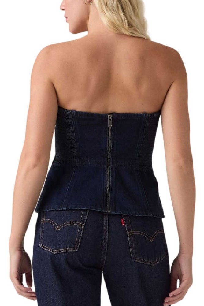 LEVIS SWEETHEART BUSTIER FLAT FINISH ΤΟΠ ΓΥΝΑΙΚΕΙΟ DARK INDIGO