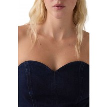 LEVIS SWEETHEART BUSTIER FLAT FINISH ΤΟΠ ΓΥΝΑΙΚΕΙΟ DARK INDIGO