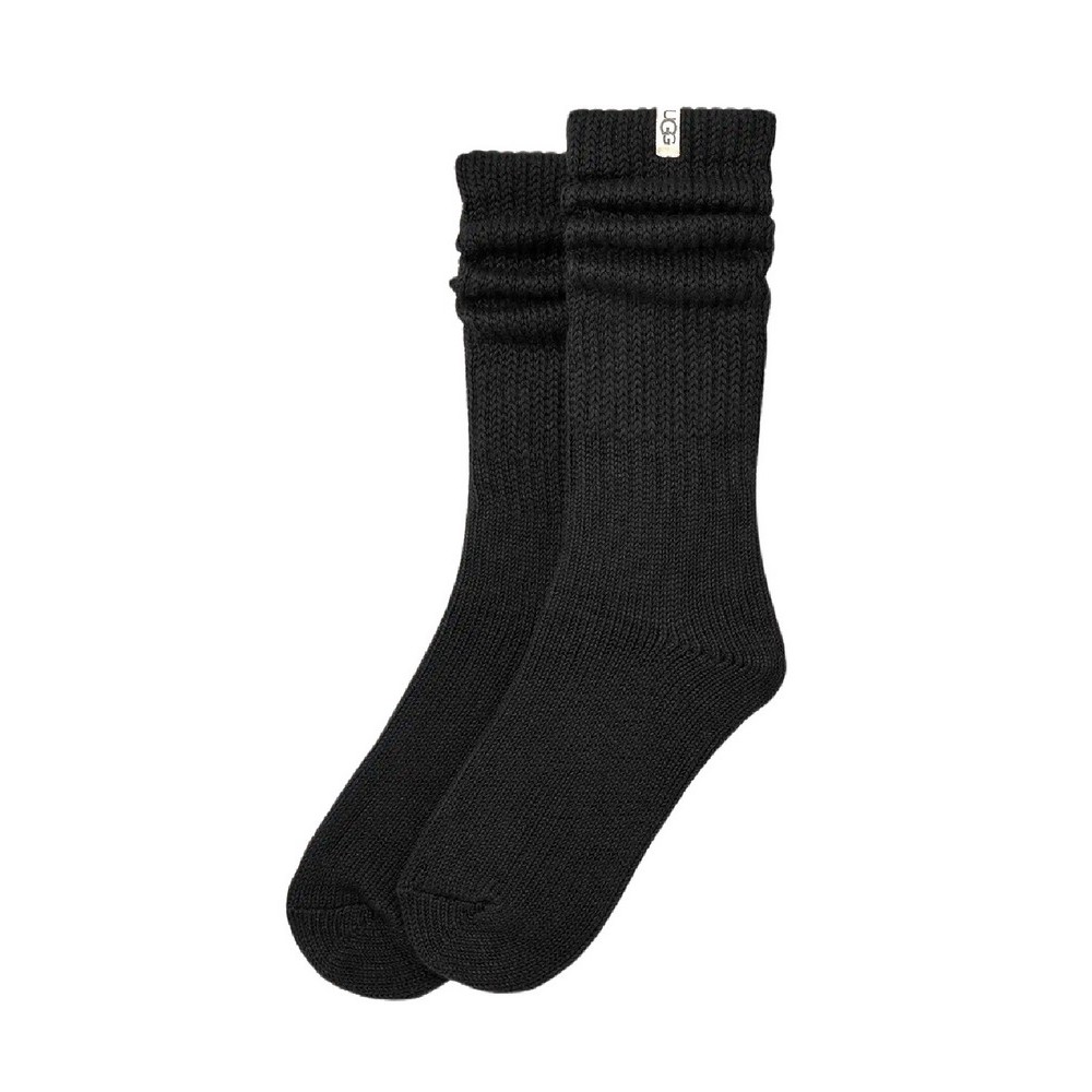 UGG TYLA SLOUCHY CREW II ΚΑΛΤΣΑ ΜΕΣΑΙΑ ΓΥΝΑΙΚΕΙΑ BLACK