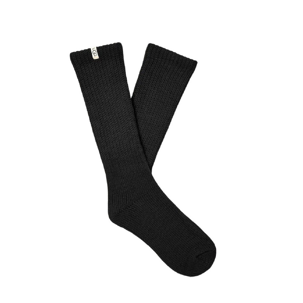 UGG TYLA SLOUCHY CREW II ΚΑΛΤΣΑ ΜΕΣΑΙΑ ΓΥΝΑΙΚΕΙΑ BLACK