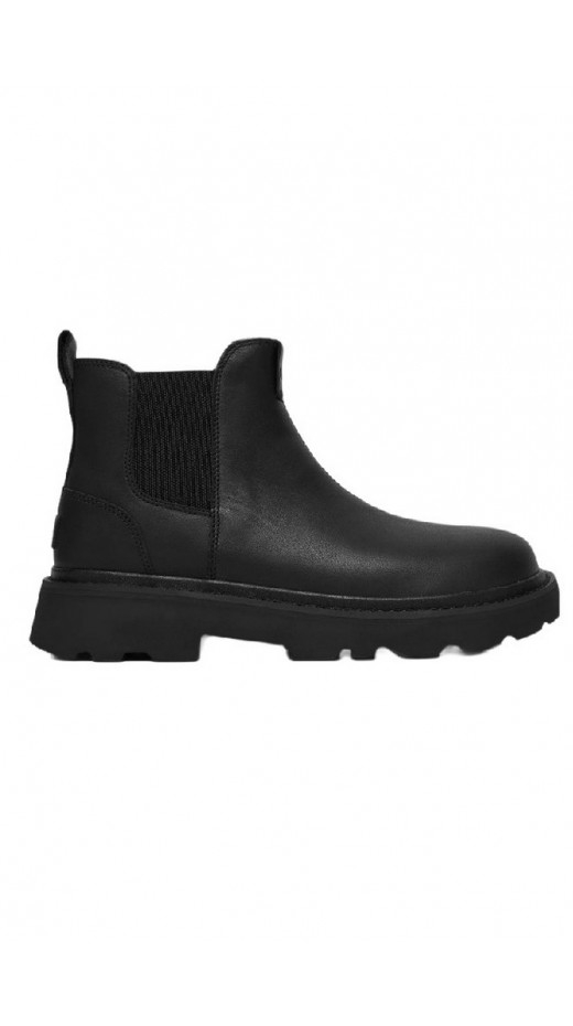 UGG CHELSEA LUG LEATHER ΠΑΠΟΥΤΣΙ ΑΝΔΡΙΚΟ BLACK