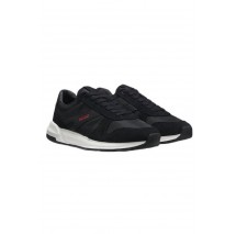 HUGO BOSS GO3 NYMF LACE UP SNEAKERS ΠΑΠΟΥΤΣΙ ΑΝΔΡΙΚΟ BLACK
