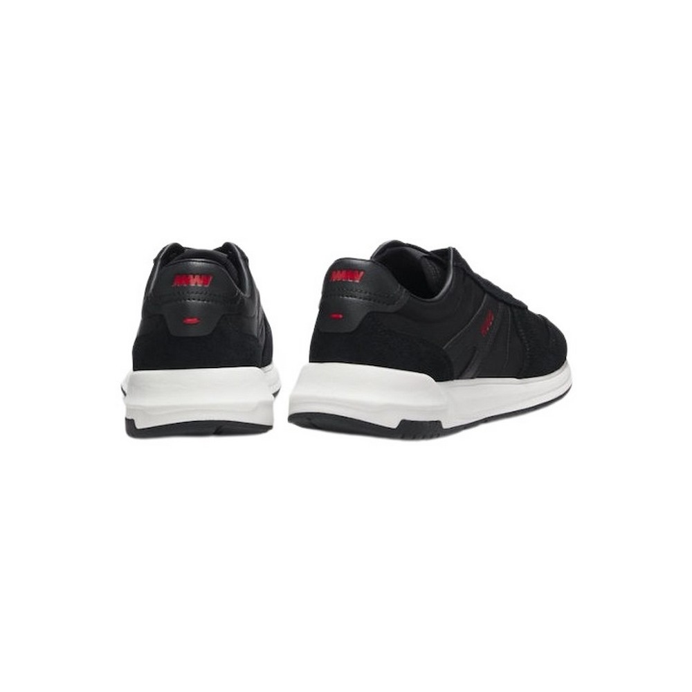 HUGO BOSS GO3 NYMF LACE UP SNEAKERS ΠΑΠΟΥΤΣΙ ΑΝΔΡΙΚΟ BLACK