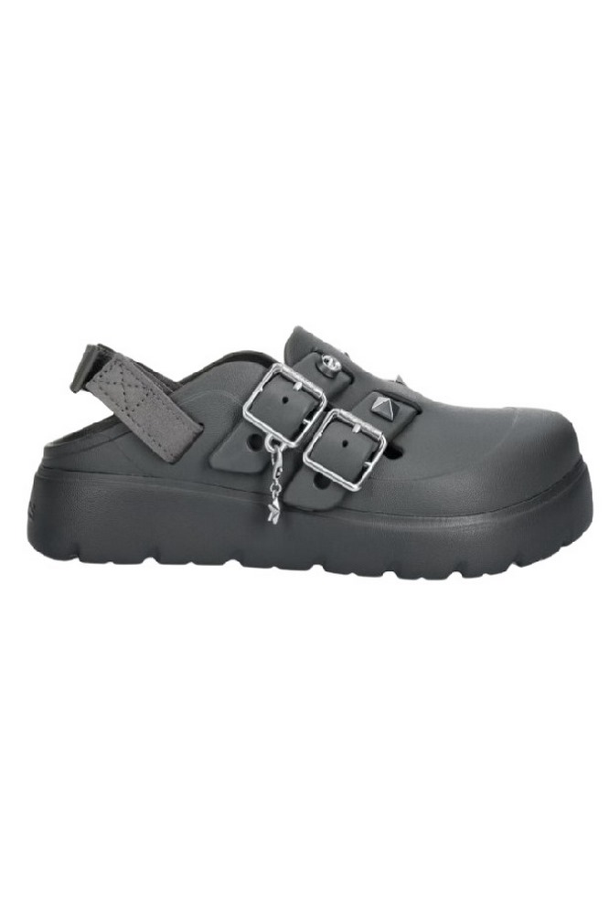 CROCS LOAFERETTE STAR STUDDED CLOG ΠΕΔΙΛΟ ΓΥΝΑΙΚΕΙΟ GREY