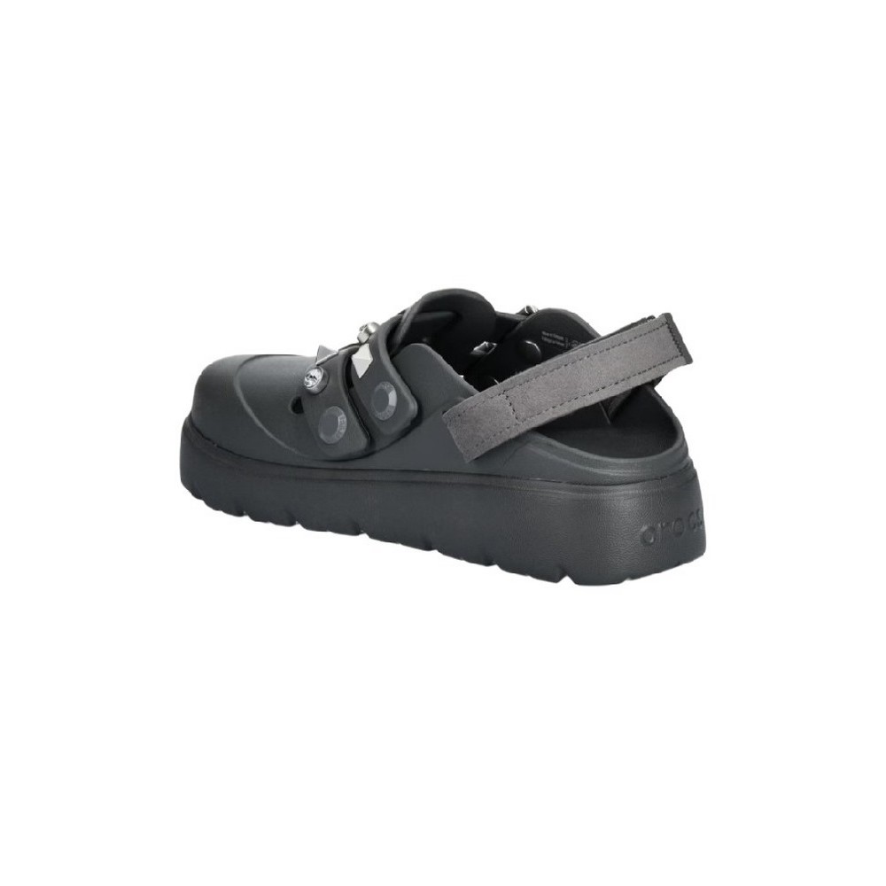 CROCS LOAFERETTE STAR STUDDED CLOG ΠΕΔΙΛΟ ΓΥΝΑΙΚΕΙΟ GREY