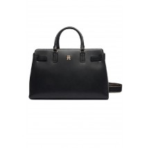 TOMMY HILFIGER JOY SATCHEL ΤΣΑΝΤΑ ΓΥΝΑΙΚΕΙΑ BLACK