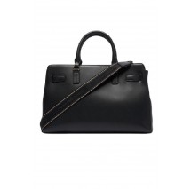 TOMMY HILFIGER JOY SATCHEL ΤΣΑΝΤΑ ΓΥΝΑΙΚΕΙΑ BLACK