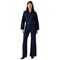 LEVIS WESTERN JUMPSUIT FLAT FINISH ΟΛΟΣΩΜΗ ΦΟΡΜΑ ΤΖΙΝ ΓΥΝΑΙΚΕΙΑ DARK INDIGO