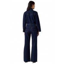 LEVIS WESTERN JUMPSUIT FLAT FINISH ΟΛΟΣΩΜΗ ΦΟΡΜΑ ΤΖΙΝ ΓΥΝΑΙΚΕΙΑ DARK INDIGO
