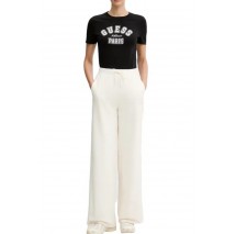 GUESS ANITA CN T-SHIRT ΜΠΛΟΥΖΑ ΓΥΝΑΙΚΕΙΑ BLACK