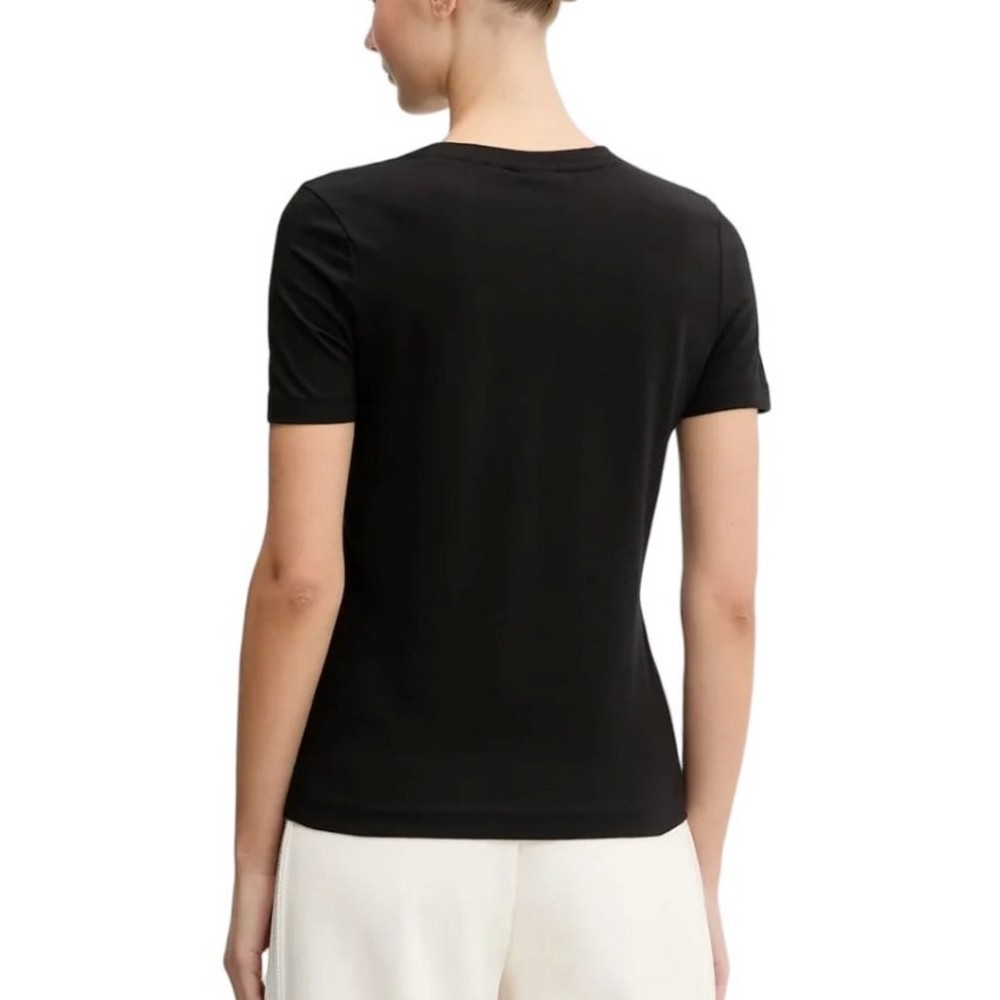 GUESS ANITA CN T-SHIRT ΜΠΛΟΥΖΑ ΓΥΝΑΙΚΕΙΑ BLACK