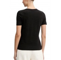 GUESS ANITA CN T-SHIRT ΜΠΛΟΥΖΑ ΓΥΝΑΙΚΕΙΑ BLACK