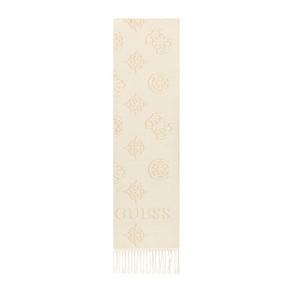 GUESS CARMELLA JCQURD SCARF ΚΑΣΚΟΛ ΓΥΝΑΙΚΕΙΟ ECRU