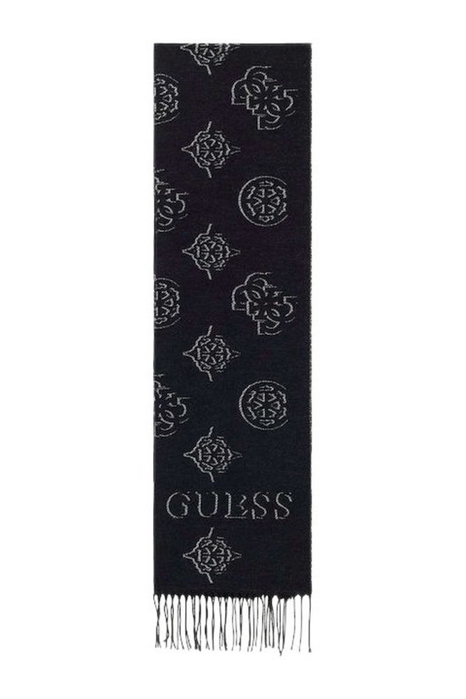 GUESS CARMELLA JCQURD SCARF ΚΑΣΚΟΛ ΓΥΝΑΙΚΕΙΟ BLACK
