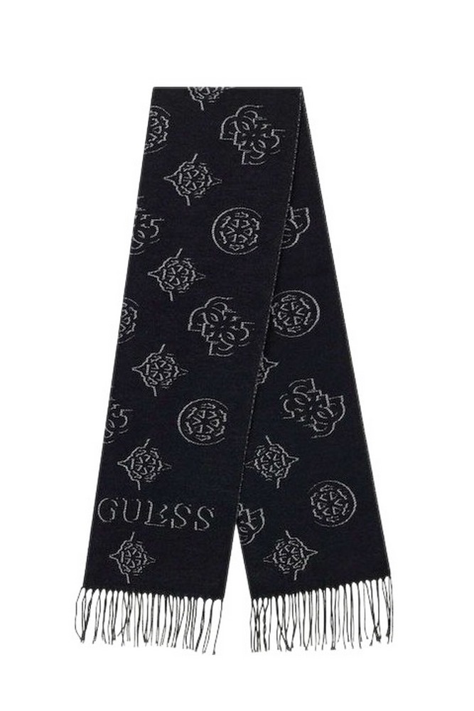 GUESS CARMELLA JCQURD SCARF ΚΑΣΚΟΛ ΓΥΝΑΙΚΕΙΟ BLACK