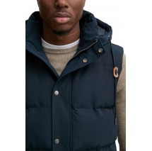 SUPERDRY D2 OVIN EVEREST HOODED PUFFER GILET ΜΠΟΥΦΑΝ ΑΝΔΡΙΚΟ DEEP NAVY