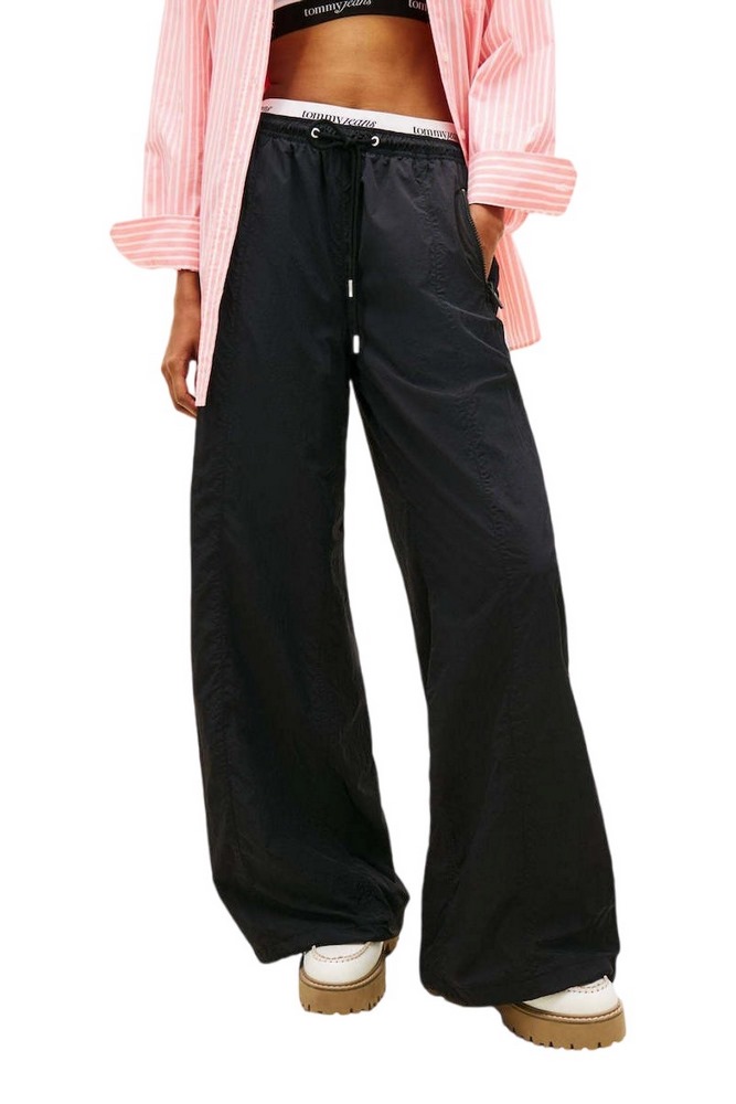 TOMMY JEANS WAISTBAND TRACK PANTS EXT ΦΟΡΜΑ ΓΥΝΑΙΚΕΙΑ BLACK