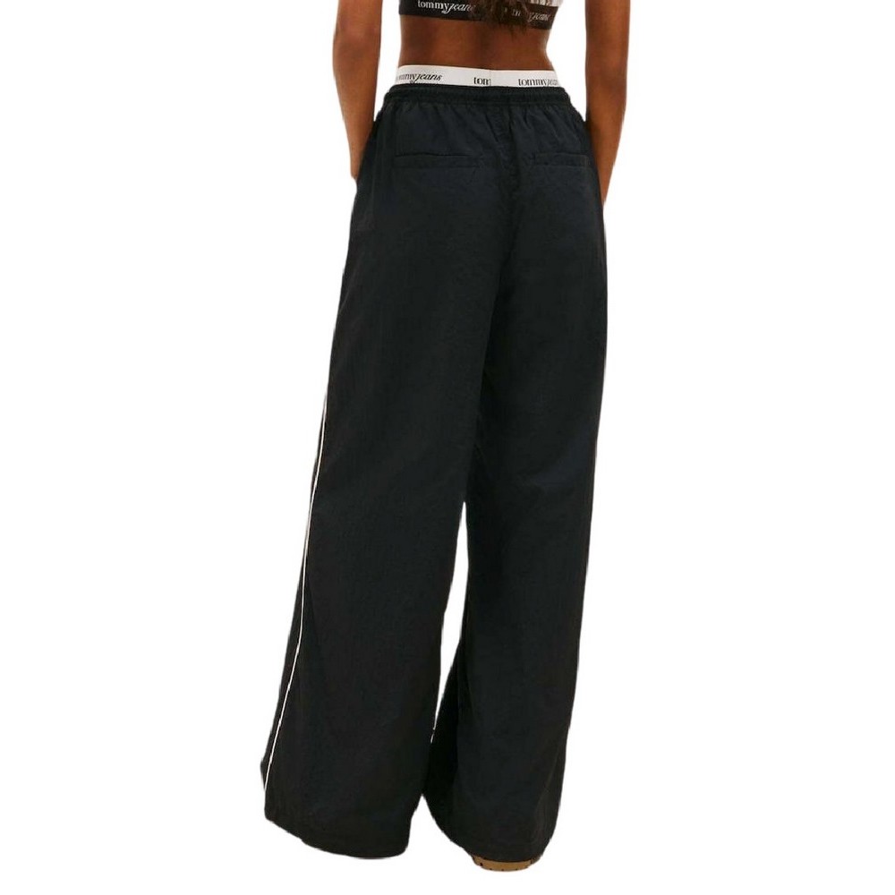 TOMMY JEANS WAISTBAND TRACK PANTS EXT ΦΟΡΜΑ ΓΥΝΑΙΚΕΙΑ BLACK