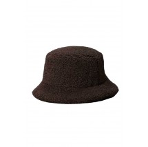 CALVIN KLEIN ALL-OVER SHERPA W/ PATCH BUCKET ΚΑΠΕΛΟ ΓΥΝΑΙΚΕΙΟ BROWN