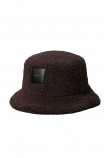 CALVIN KLEIN ALL-OVER SHERPA W/ PATCH BUCKET ΚΑΠΕΛΟ ΓΥΝΑΙΚΕΙΟ BROWN
