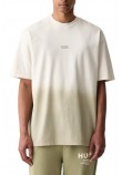HUGO BOSS NALONO F JERSEY T-SHIRT ΜΠΛΟΥΖΑ ΑΝΔΡΙΚΗ BEIGE