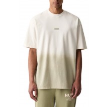 HUGO BOSS NALONO F JERSEY T-SHIRT ΜΠΛΟΥΖΑ ΑΝΔΡΙΚΗ BEIGE