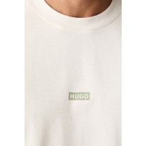 HUGO BOSS NALONO F JERSEY T-SHIRT ΜΠΛΟΥΖΑ ΑΝΔΡΙΚΗ BEIGE