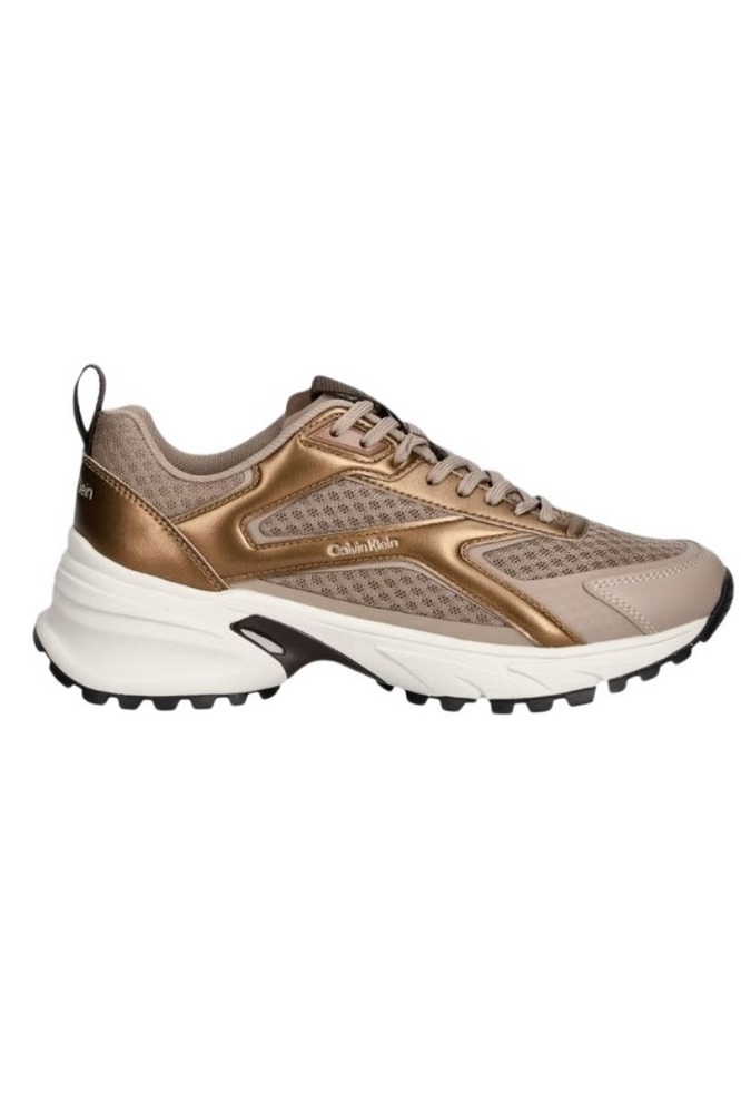 CALVIN KLEIN HIKE RUN CKSTRIPE MESH MET ΠΑΠΟΥΤΣΙ ΓΥΝΑΙΚΕΙΟ BRONZE