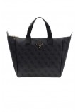 GUESS FOLLIE SMALL TOTE ΤΣΑΝΤΑ ΓΥΝΑΙΚΕΙΑ DARK GREY