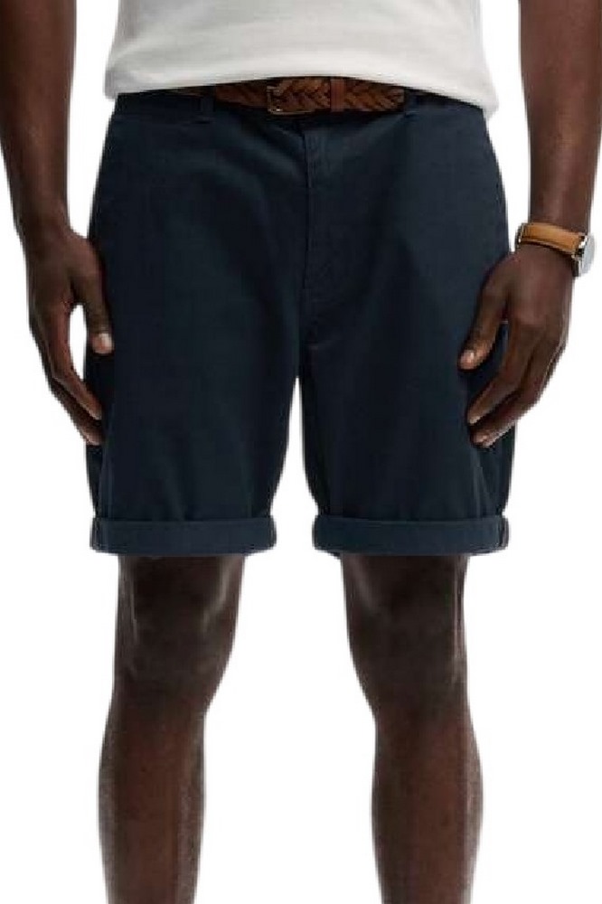 SUPERDRY D1 STUD PREMIUM REGULAR CHINO SHORT ΣΟΡΤΣ ΑΝΔΡΙΚΟ NAVY