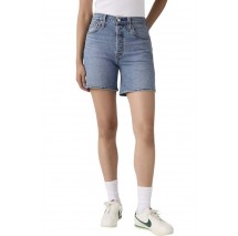 LEVIS 501® MID THIGH SHORT LW ΣΟΡΤΣ ΓΥΝΑΙΚΕΙΟ BLUΕ DENIM