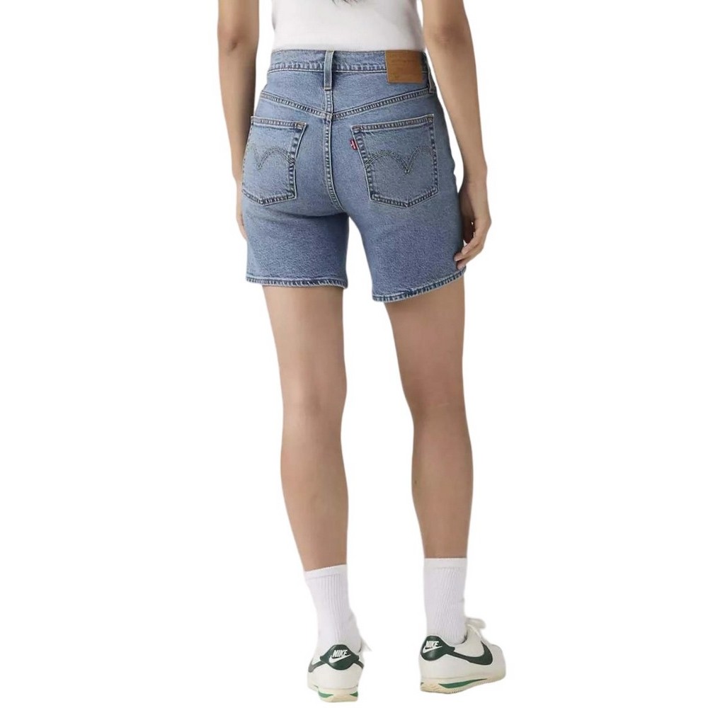 LEVIS 501® MID THIGH SHORT LW ΣΟΡΤΣ ΓΥΝΑΙΚΕΙΟ BLUΕ DENIM