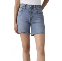 LEVIS 501® MID THIGH SHORT LW ΣΟΡΤΣ ΓΥΝΑΙΚΕΙΟ BLUΕ DENIM