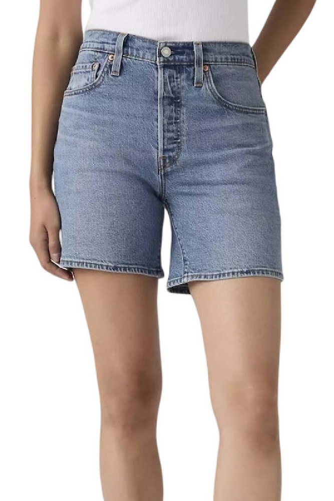 LEVIS 501® MID THIGH SHORT LW ΣΟΡΤΣ ΓΥΝΑΙΚΕΙΟ BLUΕ DENIM