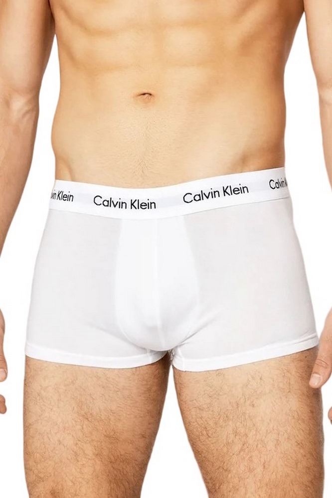 CALVIN KLEIN LOW RISE TRUNK 3PK ΕΣΩΡΟΥΧΟ ΑΝΔΡΙΚΟ BRIGHT WHITE